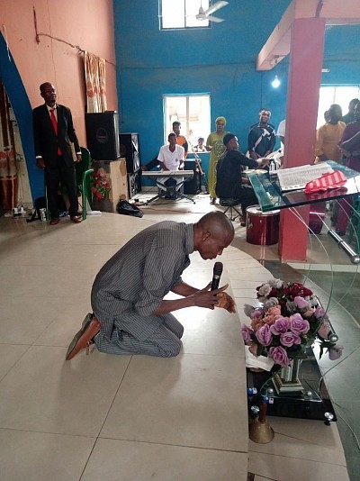 IF THERE'S A MAN TO PRAY, THERE'S GOD TO ANSWER